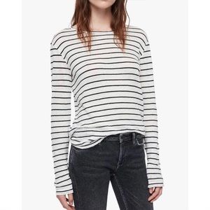 Allsaints Esme stripe tee.